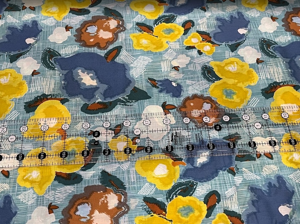 Ad Lib Blooms, Floral Cotton Voile, Pat Bravo, Art Gallery Fabrics