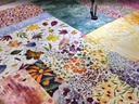 Sunflower Power, Floribunda Cloud, Create Joy Project, Moda Fabrics