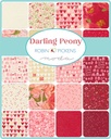 Peonies Large Floral Watercolor, Darling Peony Cotton Candy, Robin Pickens, Moda Fabrics