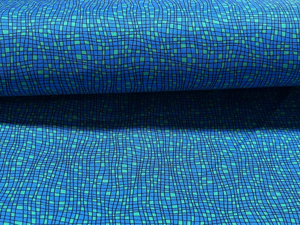 Teensy Checks Blue, Cheeto's World, Kimberly Einmo, Benartex