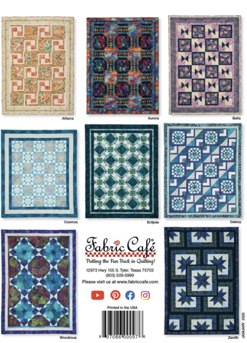 Fabulous 5-Yard Quilts, Fabric Cafe