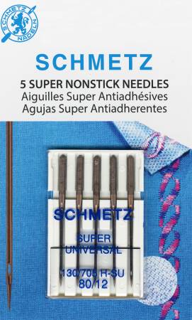 Schmetz 4502 Super Nonstick Needles, 80/12