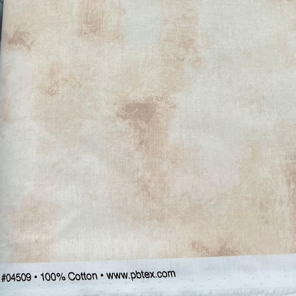 Marbled Cotton Fabric, Peach Cotton,  Daniella, P&B Textiles