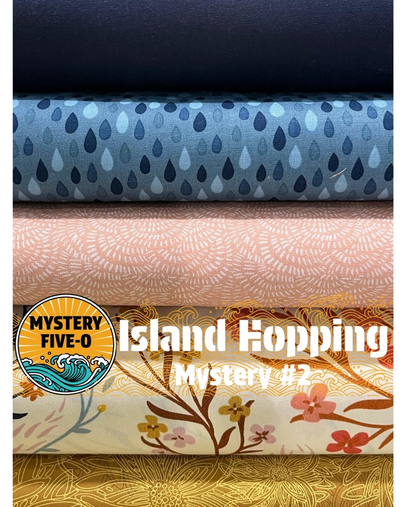 Island Hopping Quilt Kit, Hopes of Spring, Mystery Five-0