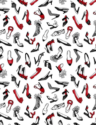 [GAIL-CD1318 high heeled shoes] High Heeled Fabric, Fashion Forward, Gail Cadden,  Timeless Treasures