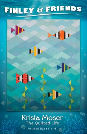 [TQL10015] Finley & Friends Quilt Pattern, Krista Moser