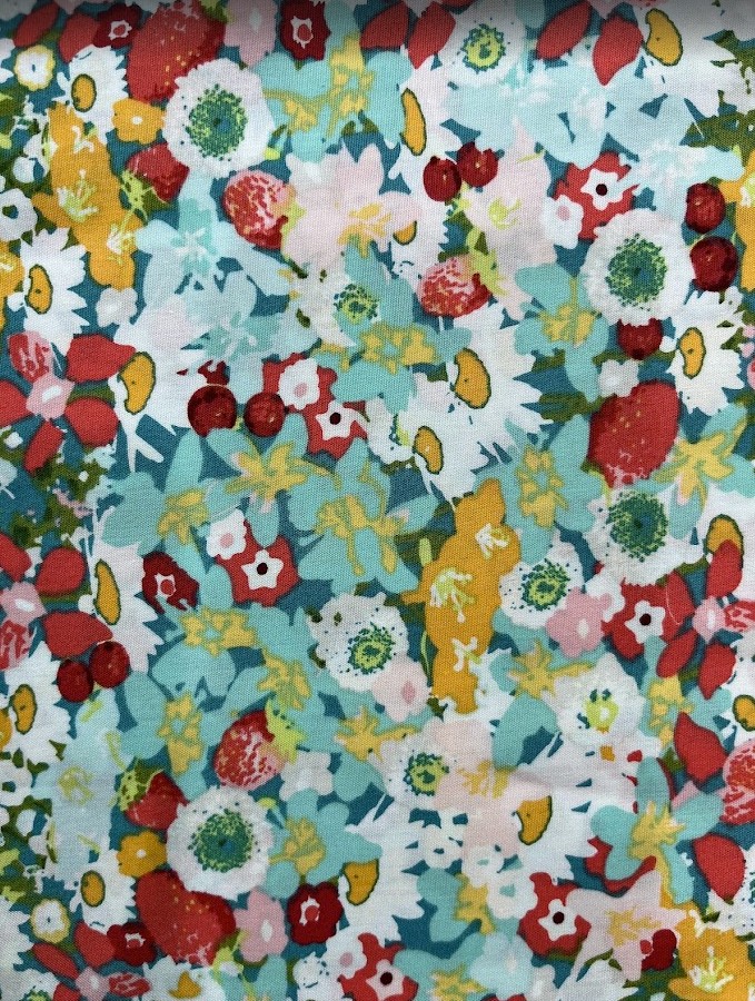 Flowered Medley, Small Floral Cotton, Katarina Roccella, Art Gallery Fabric