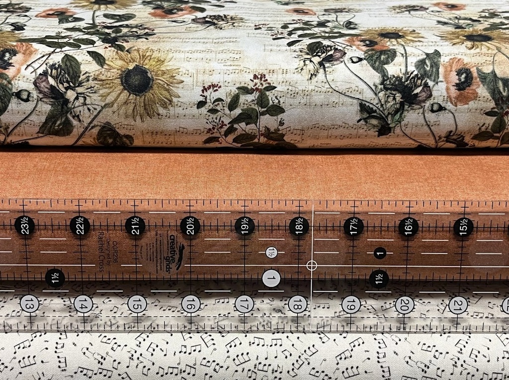 Music Notes, Classically Yours, Stof Fabrics, Blank Quilting