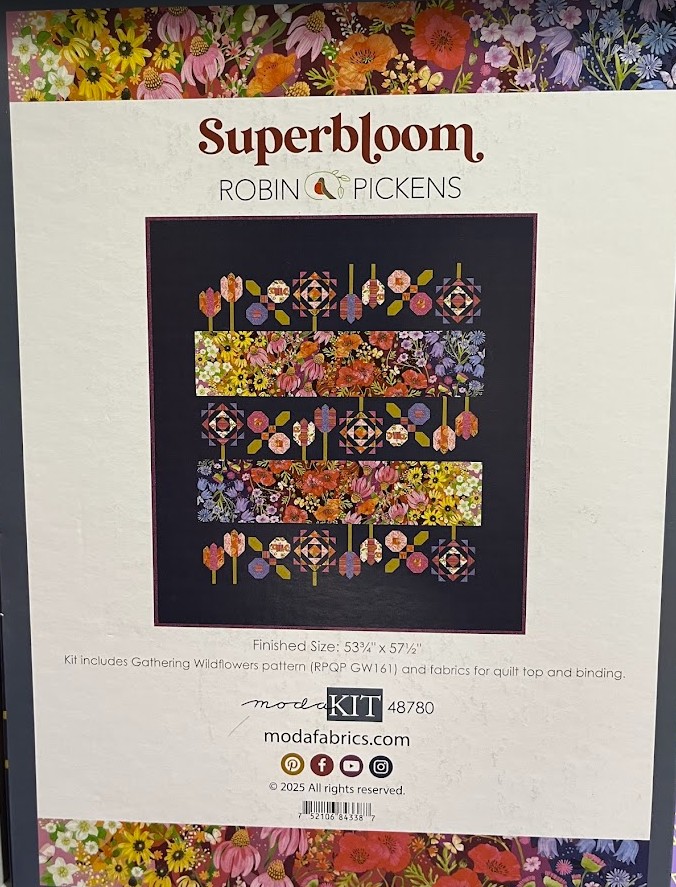 Gathering Wildflowers, Superbloom Kit, Robin Pickens, Moda Fabrics