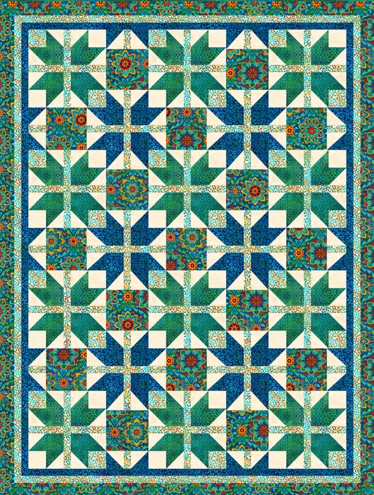 Step It Up With 5-Yard Quilts, Fabric Cafe