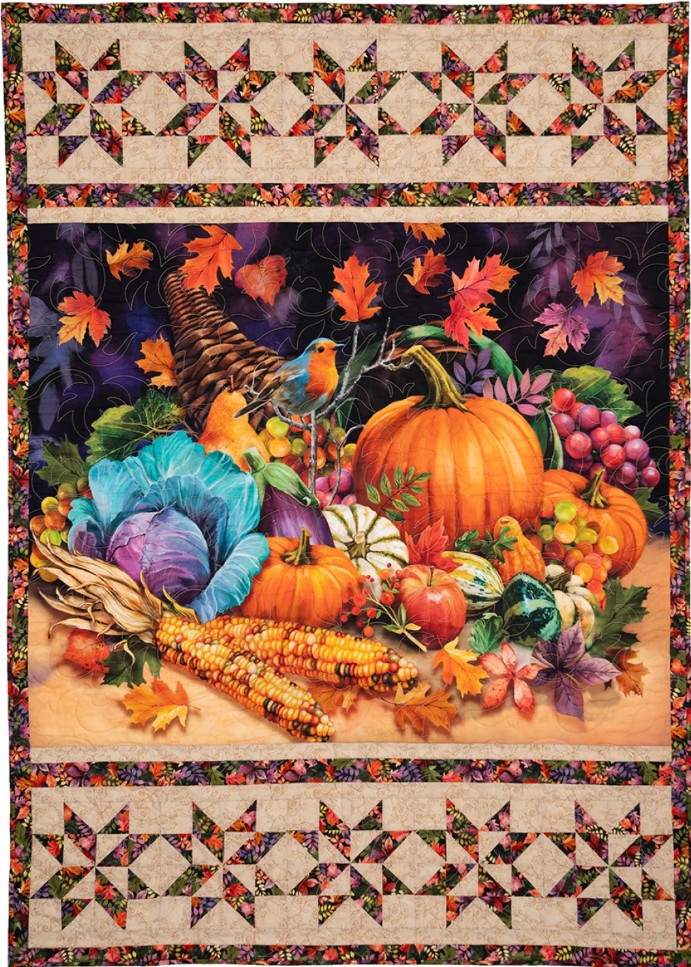 Panel Perfect 3-Yard Quilts, Fabric Cafe