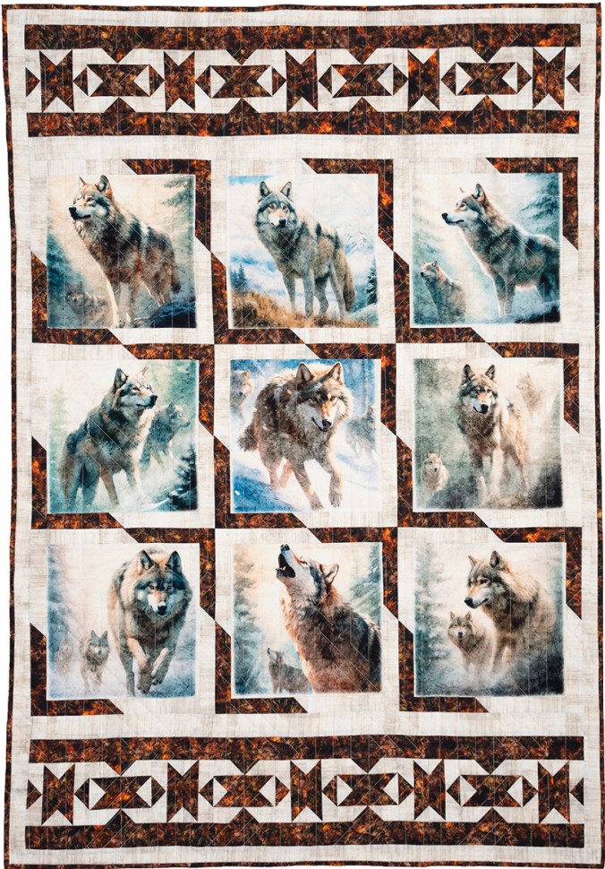 Panel Perfect 3-Yard Quilts, Fabric Cafe