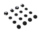 Tool-Free Snaps - Set of Four - Black Metal, byAnnie