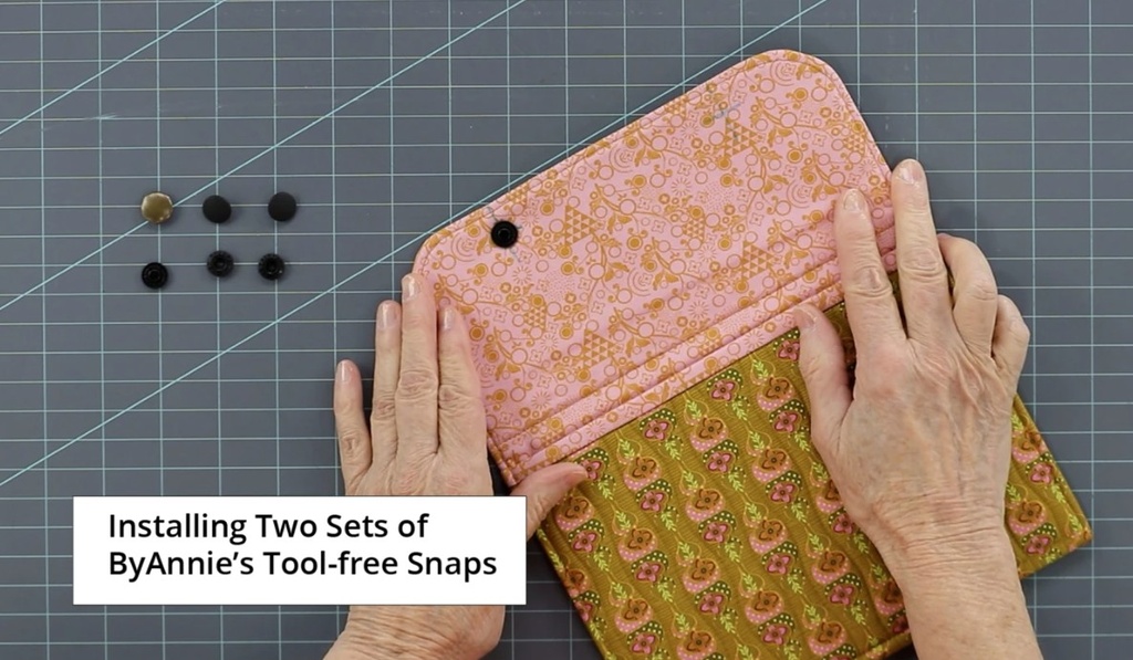 Tool-Free Snaps - Set of Four - Nickel, byAnnie