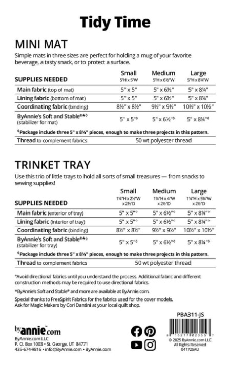Tidy Time Jump Starters, byAnnie