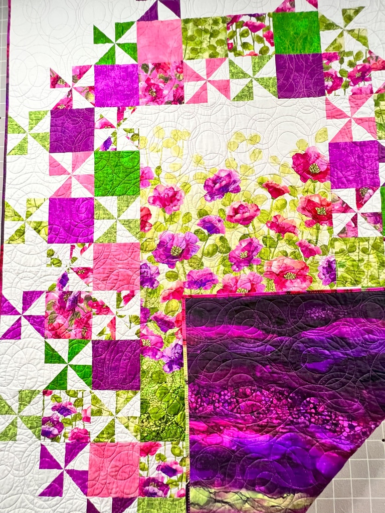 Modern Love Sample Quilt, (size) , Northcott Fabrics