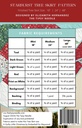 Starburst Christmas Tree Skirt, Elizabeth Hernandez, The Tipsy Needle