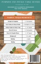 Pumpkin and Petals Table Runner, Elizabeth Hernandez, The Tipsy Needle