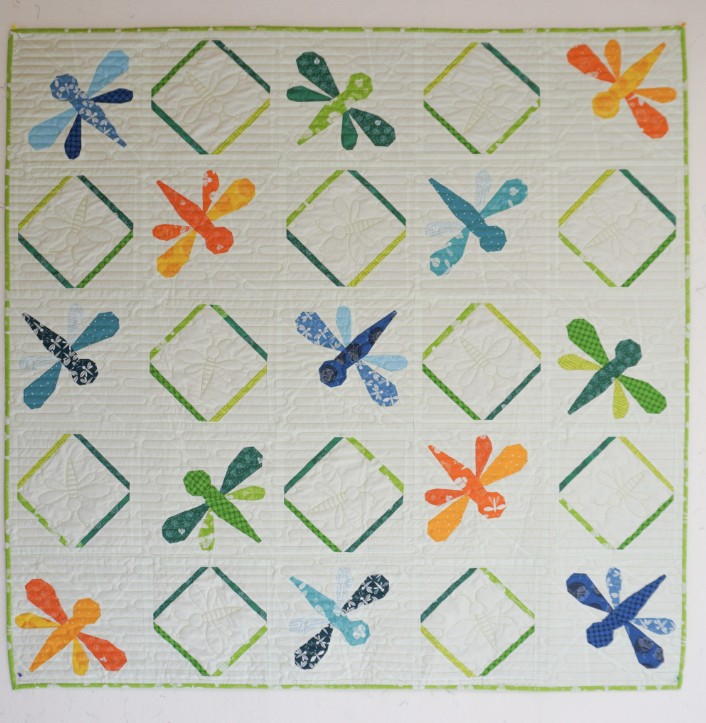 Lucky Bugs, paper piecing, Irene Staal, Benartex Fabrics