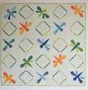 Lucky Bugs, paper piecing, Irene Staal, Benartex Fabrics