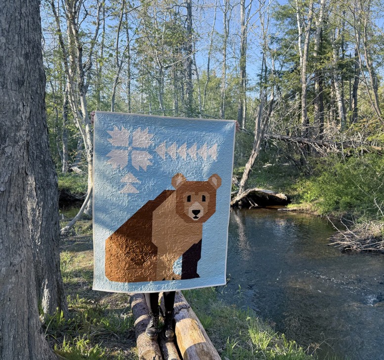 Bear-Wildered Quilt Pattern by Art East Quilting Co