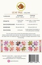 Leaf Pile Quilt Pattern, Charm Pack Friendly, Copper Kettle, Moda Fabrics
