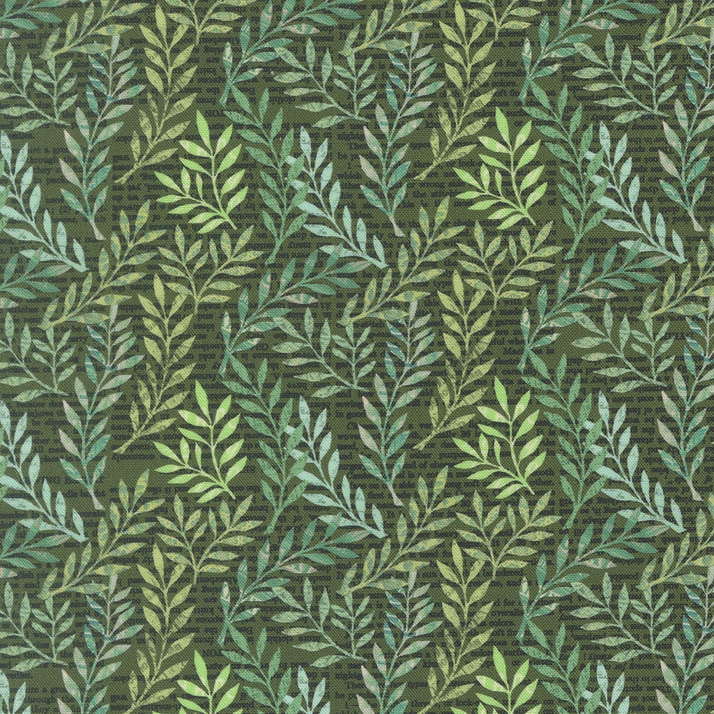 Foliage Blenders Leaves Vines, 39562 13, Paper Hamlet, Cathe Holden, Moda Fabrics