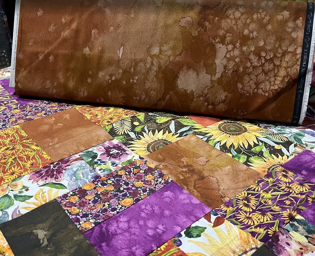 Watercolor Summer Florals, Floribunda, Create Joy Project, Moda Fabrics