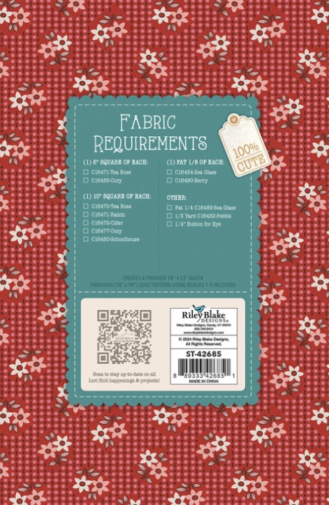 Lori Holt Gentler Times Quilt Seeds #5