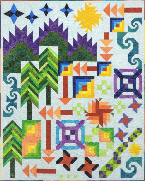 Road Trip Quilt Kit with Pattern