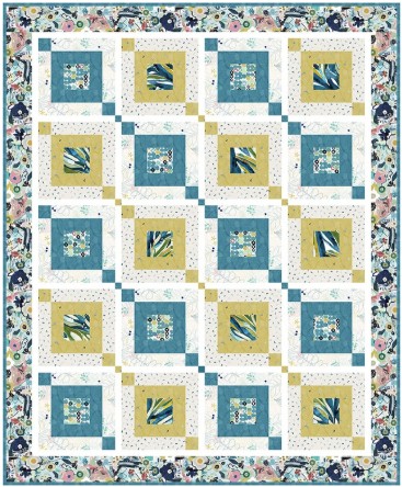 Thick Paint with Confetti, Color Me Abstract, Julie Hamilton, StudioE Fabrics