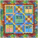 Swirlygig - Blue, Dragonfly Dance, Sue Penn, FreeSpirit