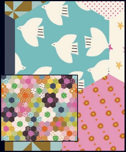 108" Catnap Posy Wideback, Ruby Star Society, Moda Fabrics