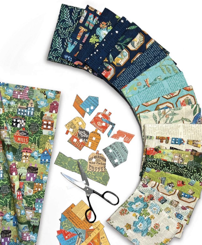 Book Pages Text and Words, 39567 11, Paper Hamlet, Cathe Holden, Moda Fabrics