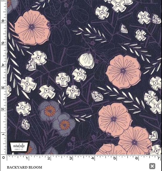Backyard Bloom, Imperfectly Perfect, Emma Schonenberg, Michael Miller Fabrics