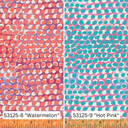 Layered Dots Watermelon, Carrie Bloomston, Windham Fabric