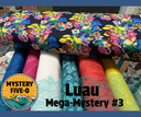 Luau Mega Quilt Kit, Vibrant Botanical, Mystery Five-0
