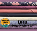 Luau Mega Quilt Kit, Purple Floral, Mystery Five-0