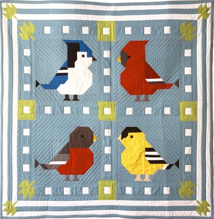 Quilting is 4 the Birds Quilt Pattern, Art East Quilting CO
