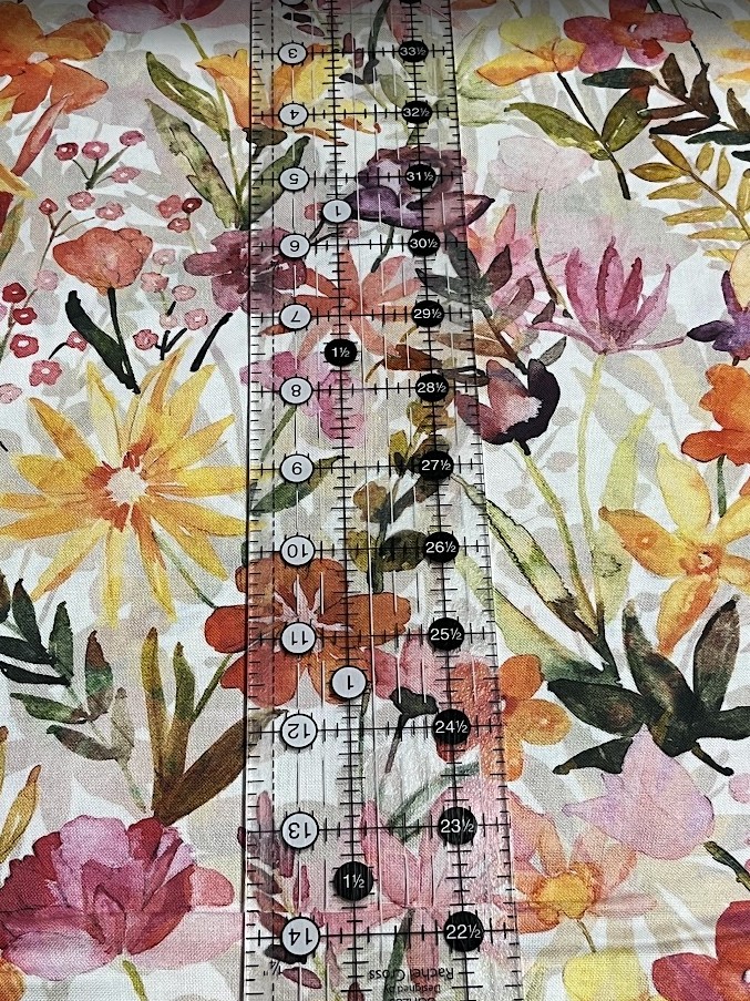 108in Watercolor Floral, Whispering Gardens, P&B Textiles