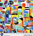 108in Graffiti Pattern, Urban Ink by Alloyius Mcilwaine, P&B Textiles