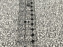 107/108in TYPE/ography Wideback, Lori Holt, Vintage Blackboard, Riley Blake