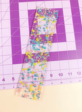 2.5 by 10in Quilting Ruler, Feral Notions