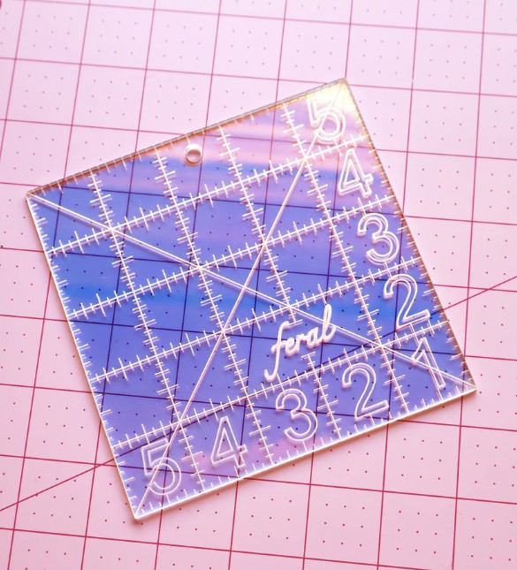 Charm Square Ruler, Feral Notions