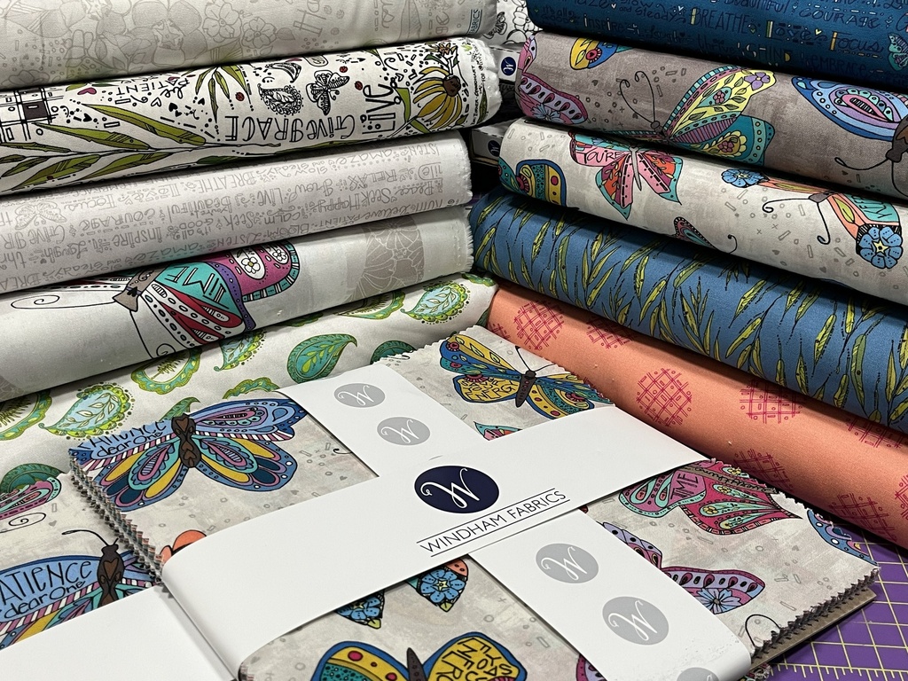 Sway 10"X10" Squares, Kori Turner Goodhart, Windham Fabrics