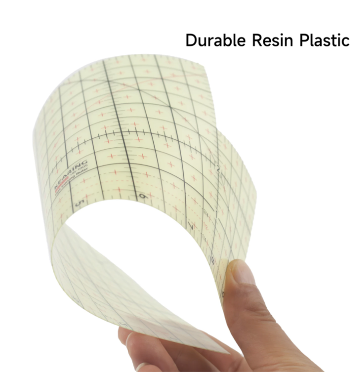 Hot Ironing Ruler 10in x 5in