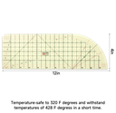 Hot Ironing Ruler 12in x 4in