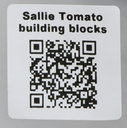 Sallie Tomato Vintage Sewing Machine Building Block Set