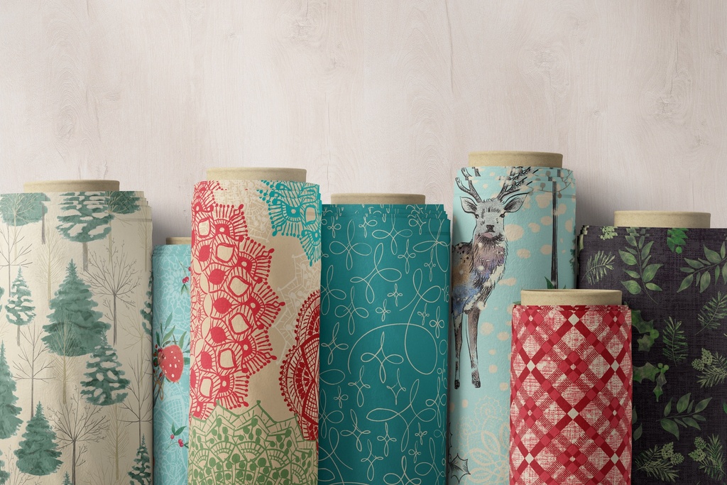 Dancing Doilies, Winter Haven, Rachel Rossi, Benartex Fabrics