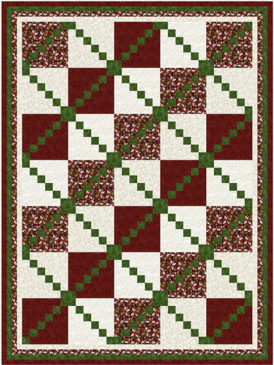 Holly Jolly 5-Yard Quilts, Fabric Cafe